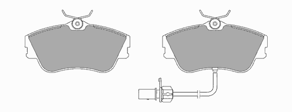 Тормозные колодки SIMER 625.1