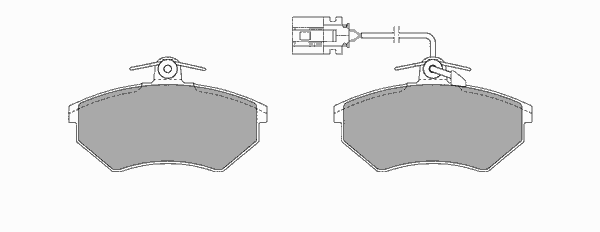 Тормозные колодки SIMER 635.1