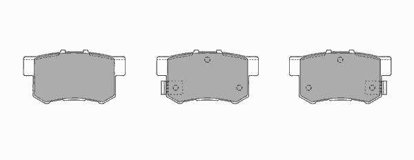Тормозные колодки SIMER 681.2