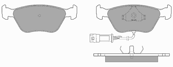 Тормозные колодки SIMER 685.1
