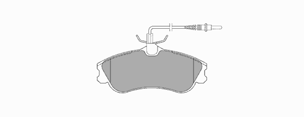 Тормозные колодки SIMER 712