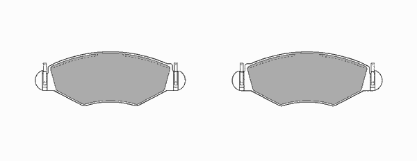 Тормозные колодки SIMER 722.2