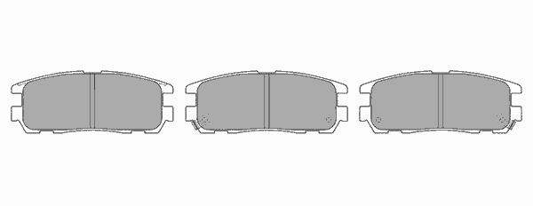 Тормозные колодки SIMER 804.1