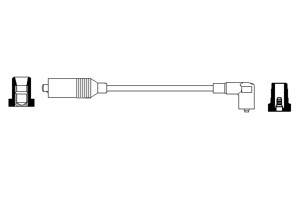 Высоковольтный провод BOSCH 0 356 904 066