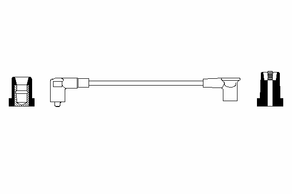 Провод зажигания BOSCH 0 356 904 072