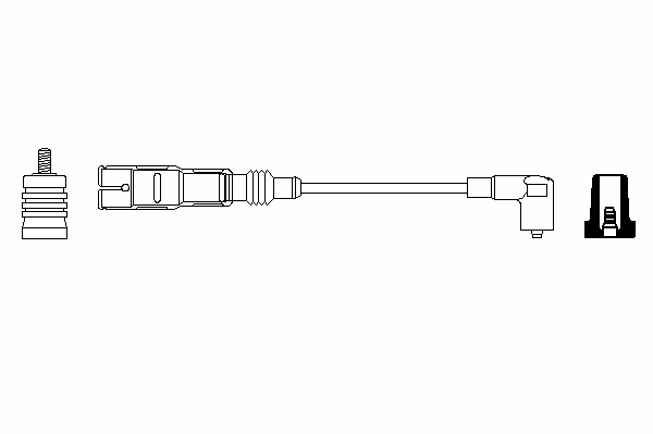 Высоковольтный провод BOSCH 0 356 912 888