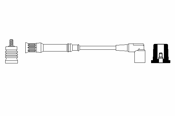 Провод зажигания BOSCH 0 356 912 892