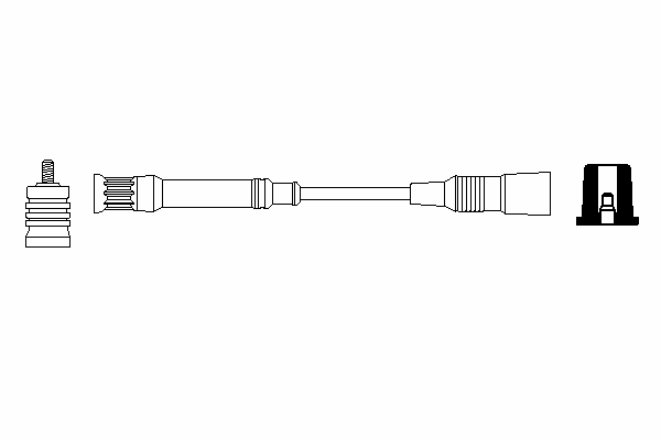 Провод зажигания BOSCH 0 356 912 900