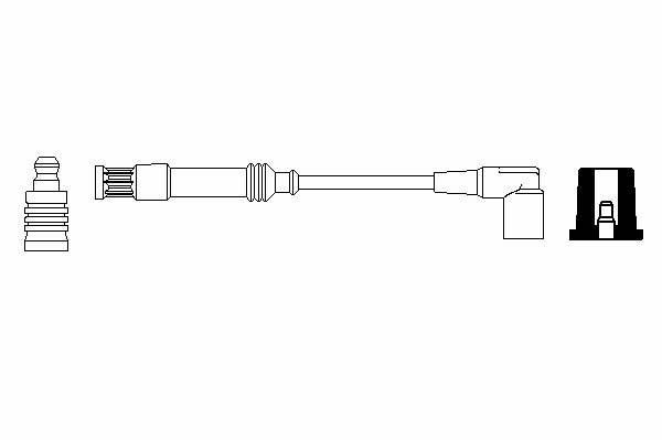 Високовольтний провід BOSCH 0 356 912 902