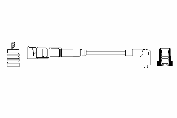 Высоковольтный провод BOSCH 0 356 912 921