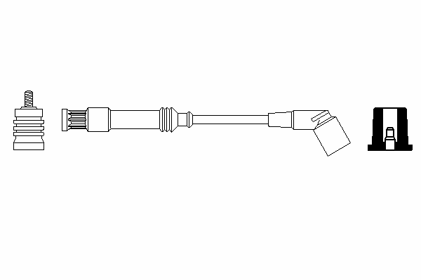 Высоковольтный провод BOSCH 0 356 912 984
