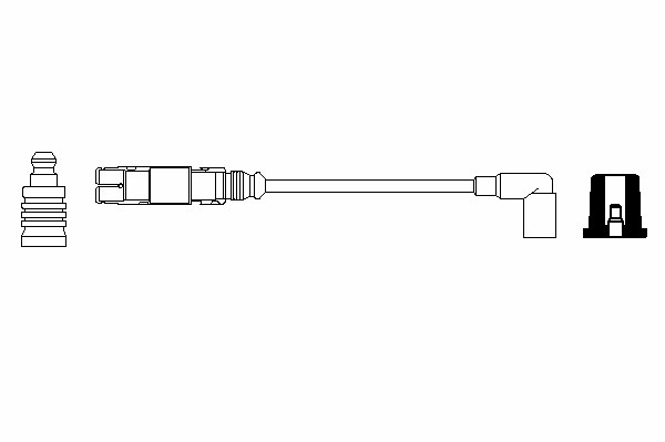 Провод зажигания BOSCH 0 356 912 998