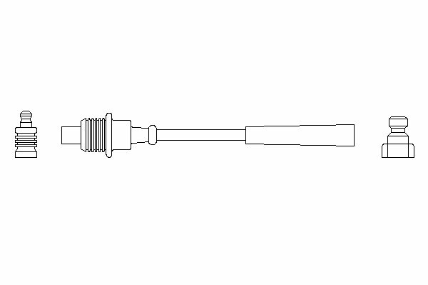 Высоковольтный провод BOSCH 0 986 356 151