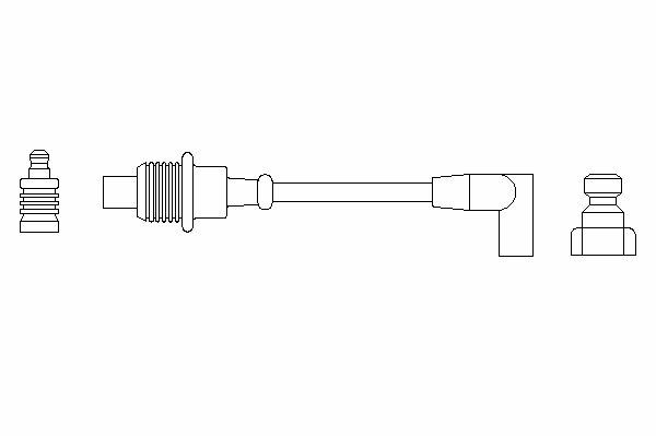 Высоковольтный провод BOSCH 0 986 356 066