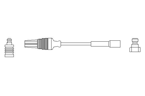 Высоковольтный провод BOSCH 0 986 356 071