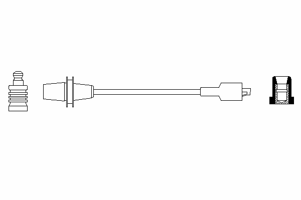Высоковольтный провод BOSCH 0 986 356 074