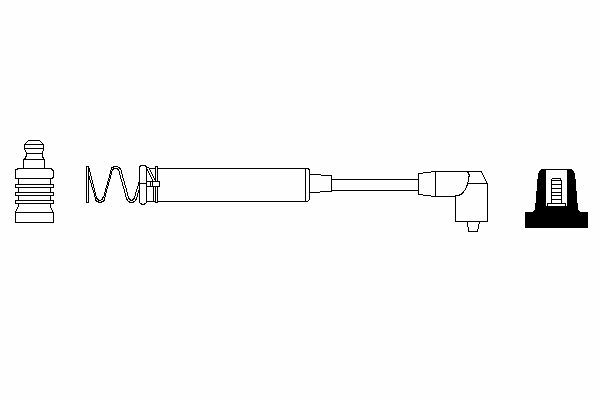 Высоковольтный провод BOSCH 0 986 356 086