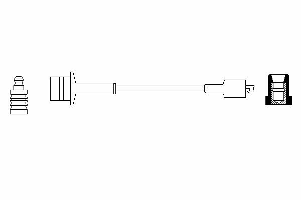 Высоковольтный провод BOSCH 0 986 356 184