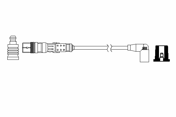 Высоковольтный провод BOSCH 0 986 357 734