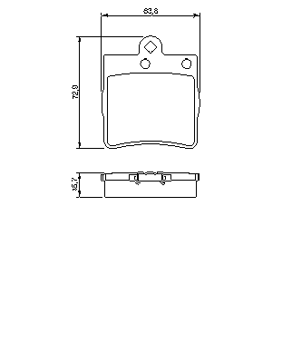 Тормозные колодки BOSCH 0 986 494 016