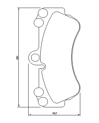 Тормозные колодки BOSCH 0 986 424 740