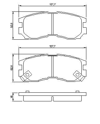 Тормозные колодки BOSCH 0 986 460 979