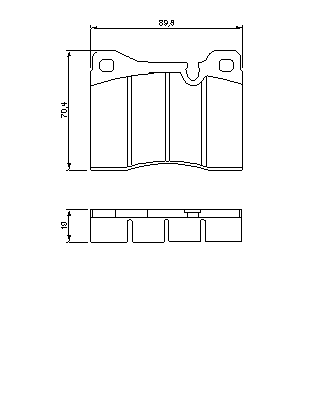 Тормозные колодки BOSCH 0 986 464 372