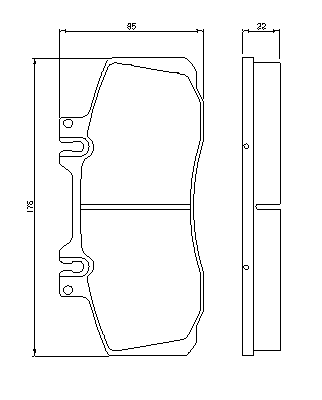 Тормозные колодки BOSCH 0 986 468 350
