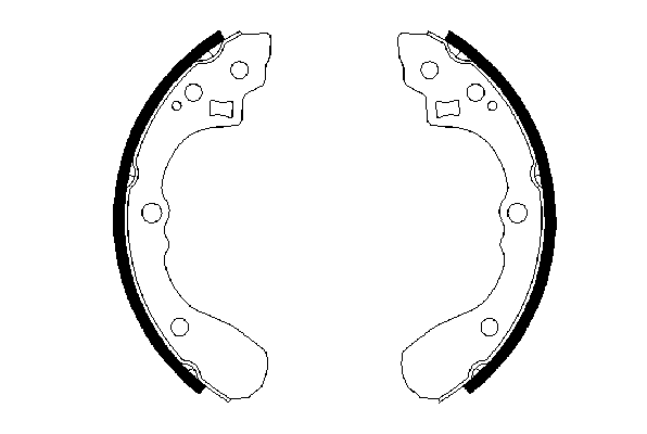 Тормозные колодки BOSCH 0 986 487 636