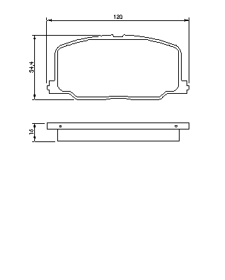 Тормозные колодки BOSCH 0 986 493 720