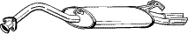 Глушитель BOSAL 278-147