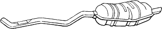 Глушитель BOSAL 283-277