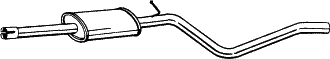 Резонатор BOSAL 284-555