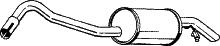 Глушник BOSAL 154-919
