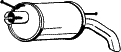 Глушитель BOSAL 154-511