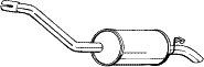 Глушник BOSAL 154-891