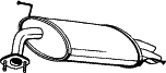 Глушитель BOSAL 163-161