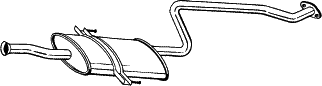 Резонатор BOSAL 284-301