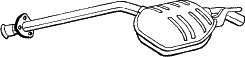 Резонатор BOSAL 278-227