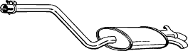 Глушитель BOSAL 282-333