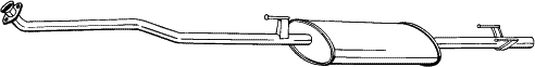 Резонатор BOSAL 294-217