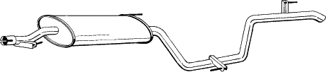 Глушитель BOSAL 292-021