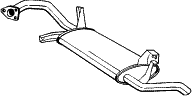 Глушитель BOSAL 177-105