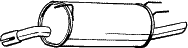 Глушник BOSAL 185-353