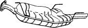 Глушитель BOSAL 185-411