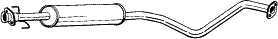 Резонатор BOSAL 284-411