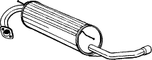 Глушитель BOSAL 228-003