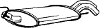 Глушник BOSAL 233-715