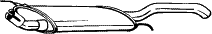 Глушитель BOSAL 233-761
