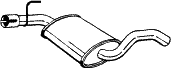 Резонатор BOSAL 233-687